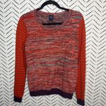 Gap  Cotton Marled Striped Sweater Size Medium Photo 1