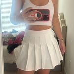 White Tennis Skirt Photo 1