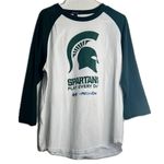 Michigan Spartans‎ Rest primary tea. Adult size medium. Long sleeve. Photo 0