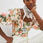 Faithfull the Brand Anthropologie +  Pietra May Linen Crop Top Photo 1