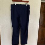 Chico's Navy Blue 1 Navy Blue Trousers Medium Stretch Pants Casual Office Photo 8
