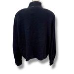 Vintage St John Sport Size L Black Knit Crystal Embellished Bomber Jacket Size L Photo 7