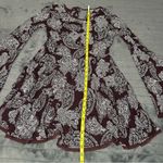 Ecote Black and Gray Bell Sleeve Sweater Dress Photo 14