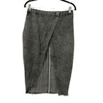 One Teaspoon Revolve  Gray Wrap Skirt(Size Small) Photo 2
