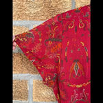 emanuel ungaro silk dress sz 14 Red Photo 2