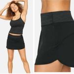 Outdoor Voices NWT Hudson 4" Inseam Tennis Skort in Black/Gray- Size Small Photo 1