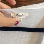 Madewell  White Long Sleeve Relaxed Tee Medium Photo 1