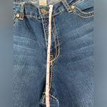 Cache Bellbottom Rhinestone Denim Jeans Size 12 Photo 9