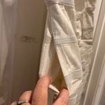 J.Crew  Womens Size 14‎ Cream Strapless Mini Dress with Pockets Cotton Photo 4