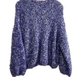 Urban Outfitters  UO Jamie Fuzzy Purple Pullover Sweater Size L Photo 3