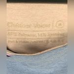 Outdoor Voices Womens Size Medium 7/8 Tri-Tone Spring Leggings Gym Activewear Photo 4