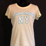 Aeropostale Light Neon Yellow  NY Shirt Photo 0