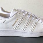 Adidas Studded Superstar Sneakers Spike Athletic Shoes 5.5 Photo 2