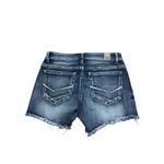 BKE  Payton Womens Denim Cutoff Shorts Blue Frayed Hem Size 29 Photo 1