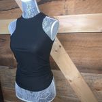 Pretty Little Thing Nwt MATERNITY BLACK RACER NECK RIB VEST tank top 2 women’s Photo 7