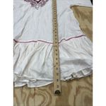 Free People Wild One Embroidered Peasant Dress Sz Large (No Slip) Boho Festival Photo 9