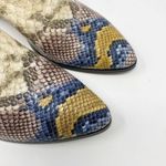 Steven New York Mules Womens 7 Leather Snakeskin Deandra‎ Slip On Bright New Purple Photo 1