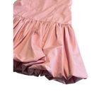 Abercrombie & Fitch Convertible Mini Dress Size Medium T Pink Bubble Hem Smocked Photo 3