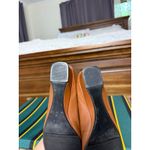 Trotters Light Leather Brown Low Heel Dress Shoes Women's Size 10 Work Career Photo 2