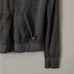 Aviator Nation  M Bolt Gray Zip-Up Hoodie Photo 3