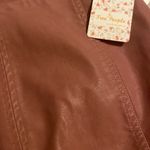 Free People Skirt Women’s Size 4 FP SKIRT PRESSED FLOWERS ROSE PINK VEGAN SUEDE Photo 12