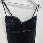 Coquette Black Babydoll Mini Lace Sheer Lingerie Dress Size XL Photo 1