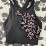 NEW ATHLETA CONSCIOUS CROP BRA IN DAMASK LEAVES SIZE S (CUPS A-C)! Photo 5