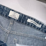 Cotton On denim cut off shorts hot pants distressed mid Saturday size 6 Photo 2