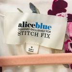 Alice Blue Floral  Simona Henley Blouse Small Photo 4