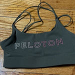 Peloton Size XS Olive Speed Up Bra Photo 0
