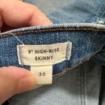 Madewell | 9" High-Rise Skinny Jeans, Distressed Destructed-Hem Edition, Size 30 Photo 5