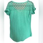 EXPRESS  Green Cap Sleeve Relaxed Tee NWOT Photo 1