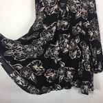 Free People Swing Out Of It Floral Black White Tunic Mini Dress Small Photo 10