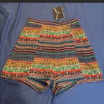 Dance & Marvel NWT high waisted patterned shorts high waist small Photo 1