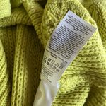 VERO MODA NWT   Cable Knit  Mock Neck Turtleneck Sweater  Lime Green Small Photo 8
