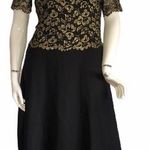 Rhapsody  metallic lace dress Photo 0