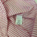 J.Crew  Women’s Striped Bell Sleeve V-neck Blouse Tunic Pink Nautical Preppy 6 Photo 3