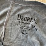 Decree Womens Grey Tee - L Photo 4
