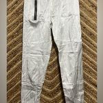 RtA Women's Finn Cropped White Jogger Pants,Zipper Pocket,XS,Great Condition Photo 0