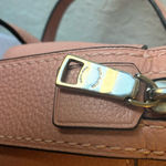 Coach : Pink Andi (F30530) Mini Leather Backpack- Silver Tone Photo 4