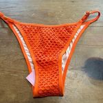 Cupshe Women's X Vanessa Orange Crochet String Hipster Bikini Set Size Medium Photo 7