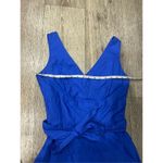 Madison Leigh  Vibrant Blue A Line Dress Belt 4 Photo 2