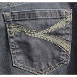 Bandolino Dark Navy Cropped Jeans with Decorative Stitching Women's Size 12 Photo 3