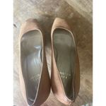 Stuart Weitzman Womens Sz 6M Shoes Brown Leather Pump Fashion Career Event Heel Photo 4