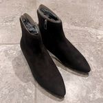 Aquatalia  Prisilla Brown Dress Suede Booties, Size 9 New in Box +DustBag Photo 2