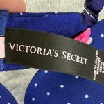 Victoria's Secret Victoria's‎ Secret Sexy Little Things 32B Bra Blue Floral Polka Dot Photo 4