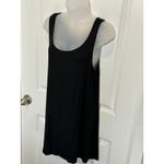 LOGO Layers Black Sleeveless Tank Top Women's M Rayon Spandex Medium Layering Photo 1