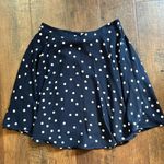 PIXLEY navy blue and white polka dot skirt, size S Photo 1