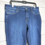 Calvin Klein Ankle Skinny Jeans Raw Frayed Hem Women’s Size 16 Photo 2