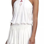 Adidas  White All in One Mini Tennis Dress Size Large NWT Photo 0